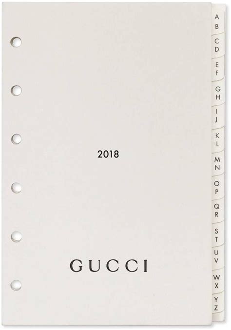 gucci agenda size|gucci agenda refill.